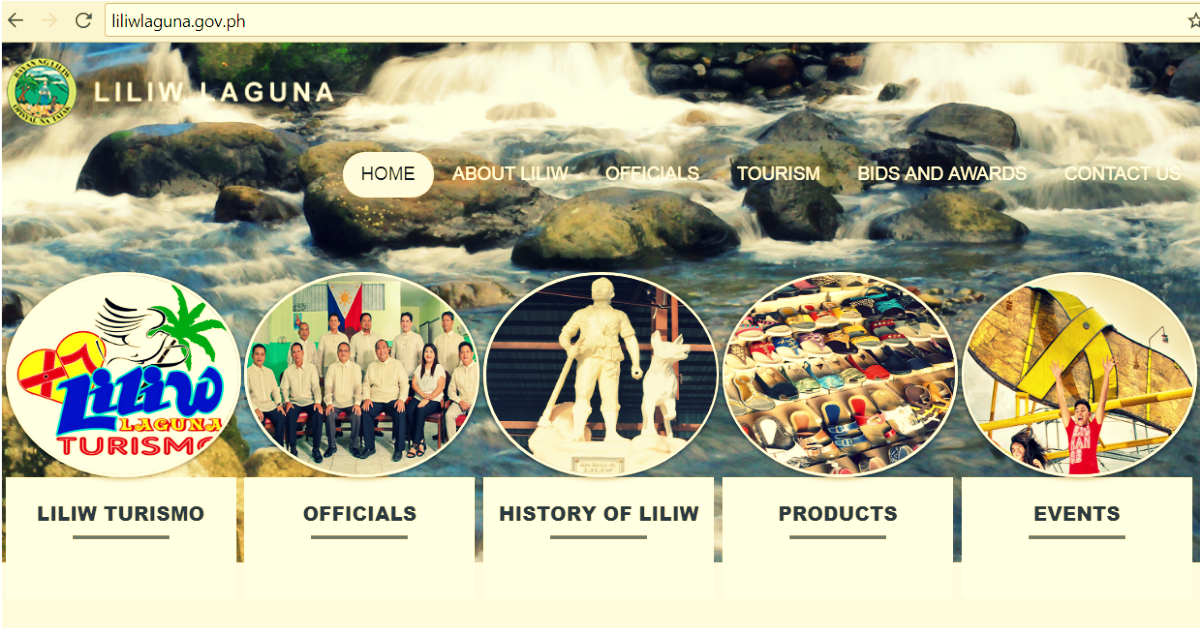 Liliw Laguna Official Website_