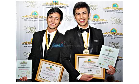 GOLDEN GLOBE ANNUAL AWARDS FOR BUSINESS EXCELLENCE artista